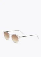 Lunettes de Soleil Glassie Ronde Gold