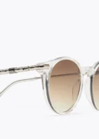 Lunettes de Soleil Glassie Ronde Gold