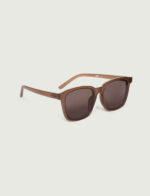 Glassie Bold Sun - Lunettes de soleil carrées marron