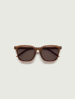 Glassie Bold Sun - Lunettes de soleil carrées marron