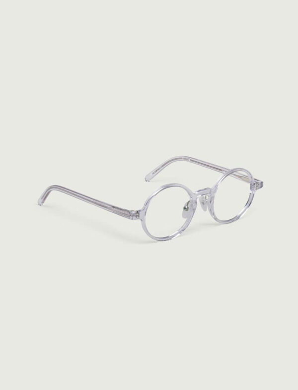 Glassie Vintage Oval - Lunettes à monture transparente