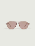 Lunettes de soleil à monture ronde - Glassie Rose Aviator