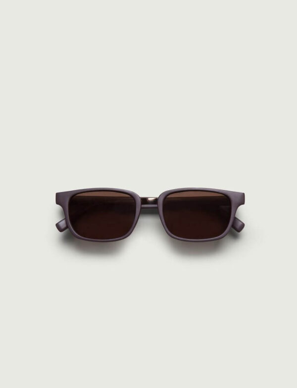 Lunettes de soleil rectangulaires Glassie – Unisexe