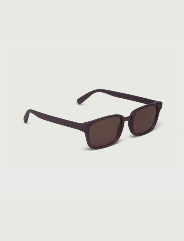 Lunettes de soleil rectangulaires Glassie – Unisexe
